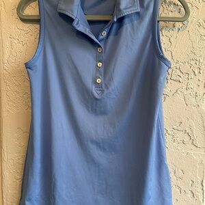 Peter Millar Light Blue Sleeveless Blouse